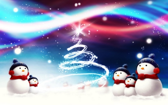 Snowman Wallpaper For Christmas
